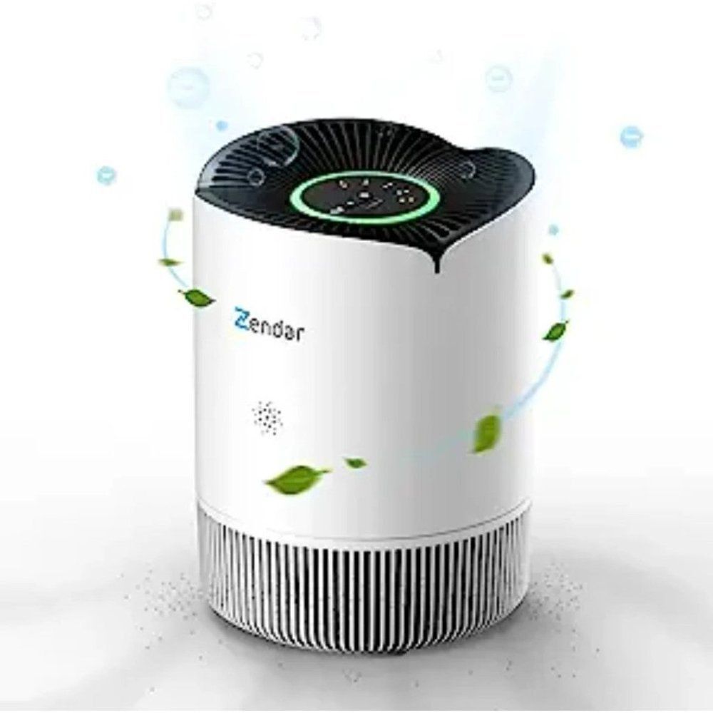Air Purifier - Automatic Adjustment, Cleaner Air for Small and Medium Rooms